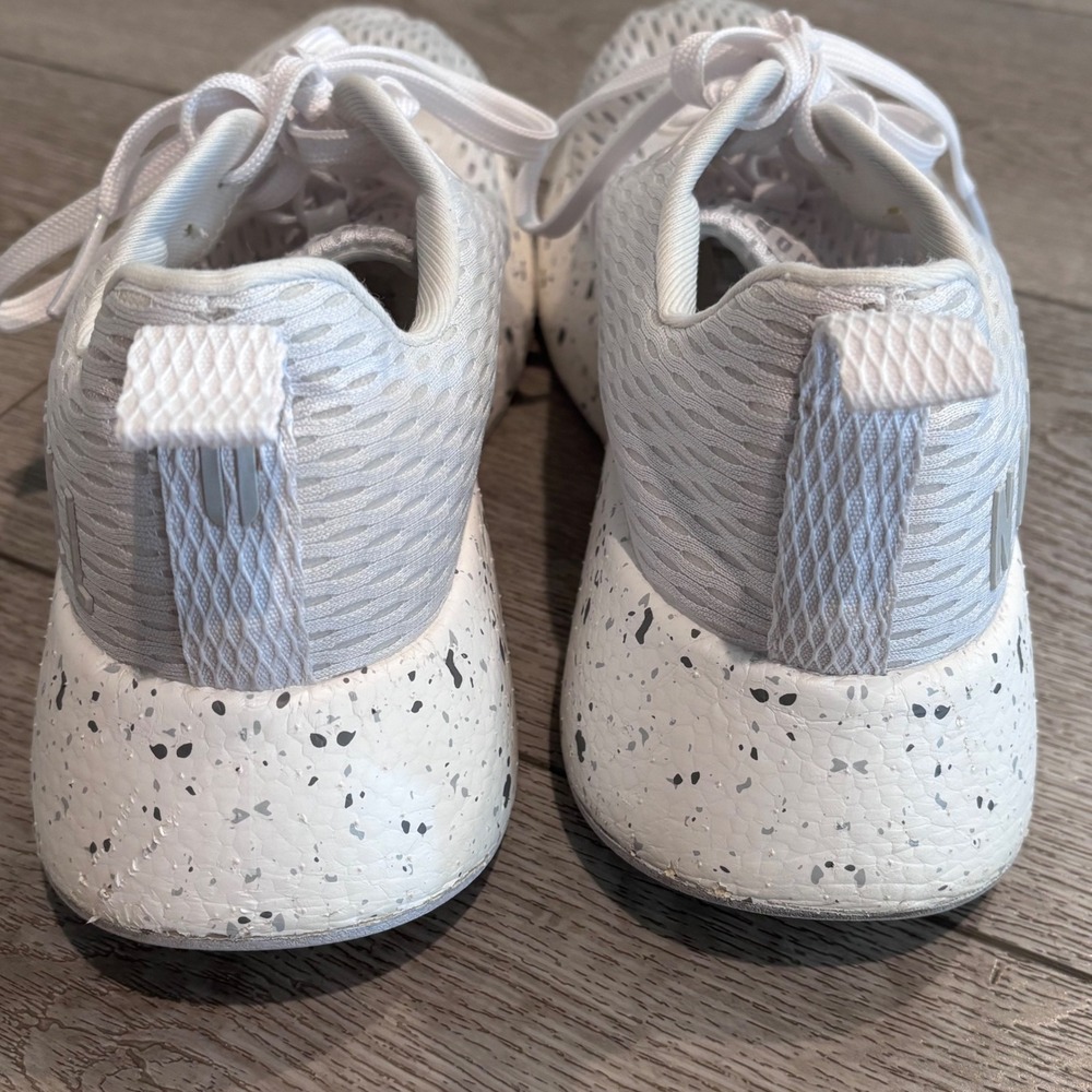 NOBULL Ripstop Runner Mens 9.5 Womens 11 Grey White Speckled Athletic Sneakers - Picture 5 of 8